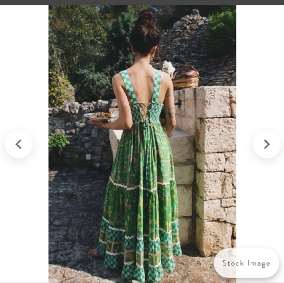 Spell Flora Strappy Maxi Dress - Picture 3 of 14